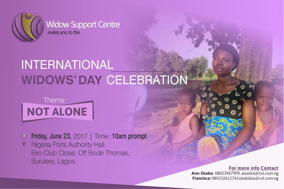 International Widows Day flyer - June 2017